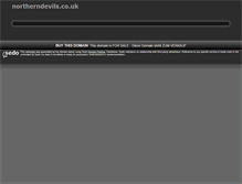 Tablet Screenshot of northerndevils.co.uk